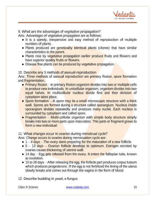 CBSE Class 10 Science Chapter 7 Control And Coordination