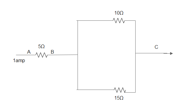 The Diagram Below Shows A Circuit With Three Resistors