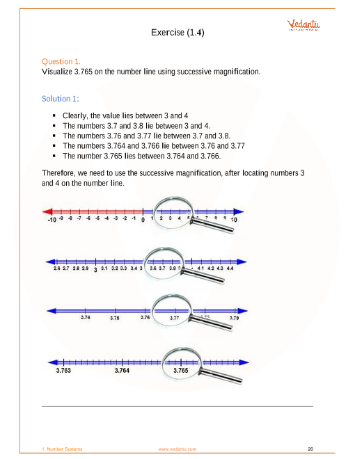 Ncert Solutions For Class 9 Maths Chapter 1 Number Systems