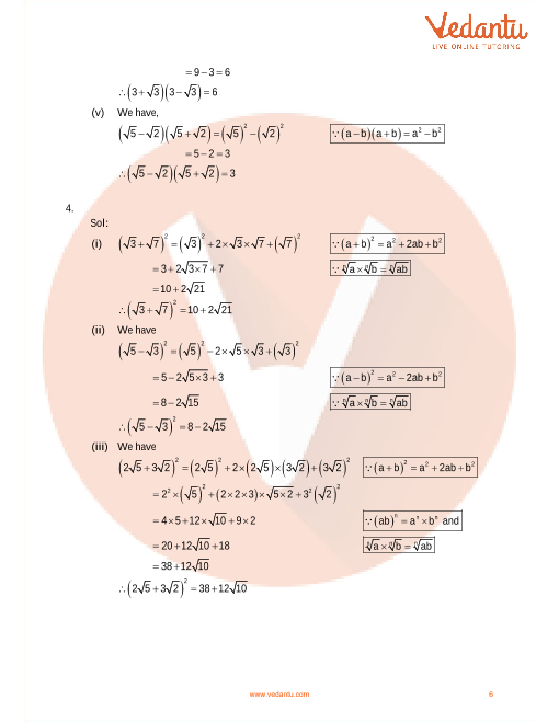 Rd Sharma Class 9 Maths Solutions Chapter 3 Rationalisation