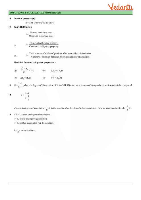 Abnormal colligative properties pdf