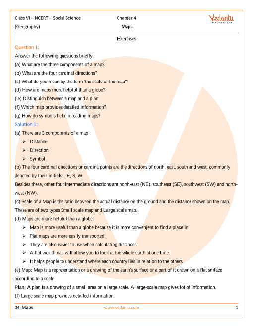 ncert solutions for class 6 social science the earth our habitat