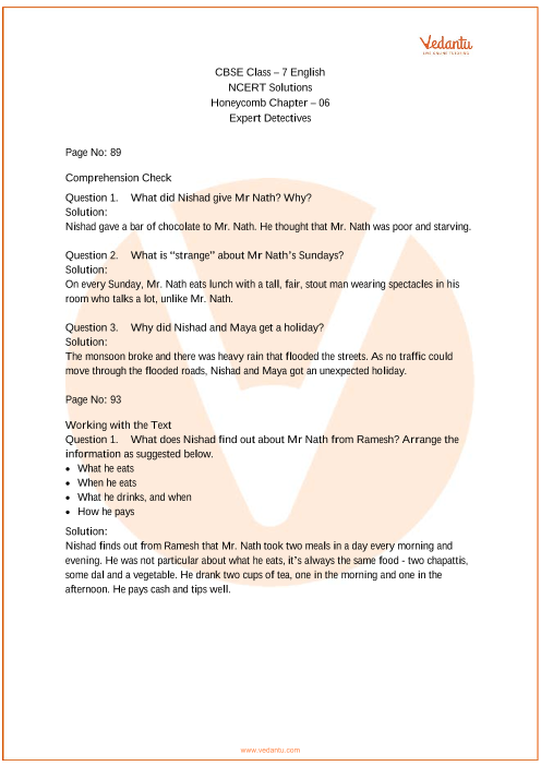 ncert-solutions-for-class-7-english-honeycomb-chapter-6-expert-detectives