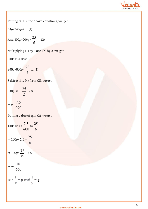 Important Questions of CBSE class 10 Mathematics