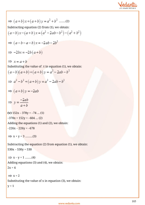 Important Questions of CBSE class 10 Mathematics