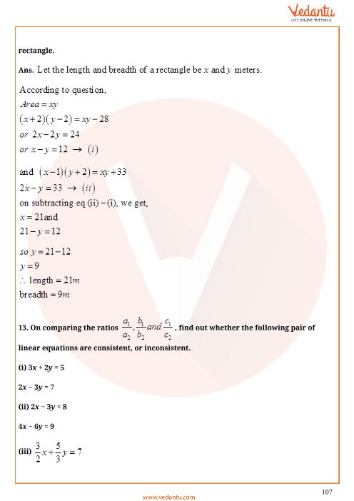 Important Questions of CBSE class 10 Mathematics