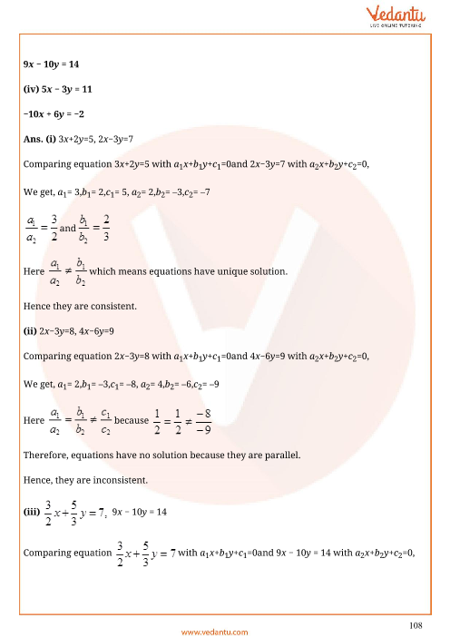 Important Questions of CBSE class 10 Mathematics