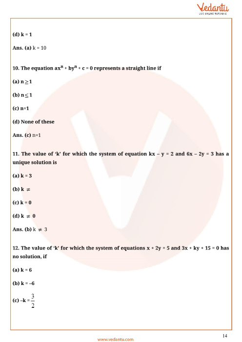 Important Questions of CBSE class 10 Mathematics