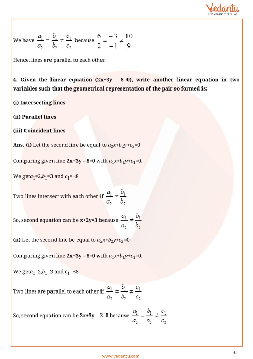 Important Questions of CBSE class 10 Mathematics