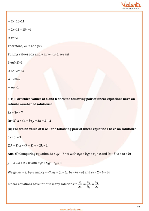 Important Questions of CBSE class 10 Mathematics