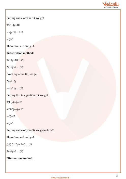 Important Questions of CBSE class 10 Mathematics