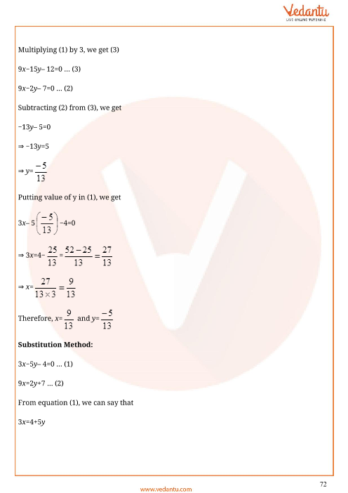 Important Questions of CBSE class 10 Mathematics