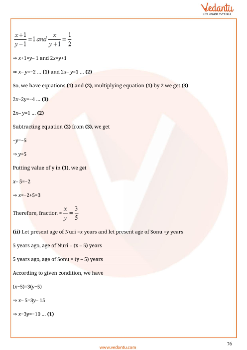 Important Questions of CBSE class 10 Mathematics