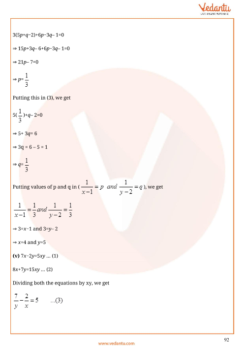 Important Questions of CBSE class 10 Mathematics