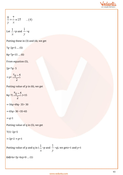 Important Questions of CBSE class 10 Mathematics