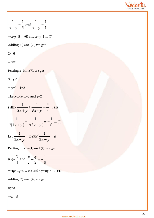 Important Questions of CBSE class 10 Mathematics