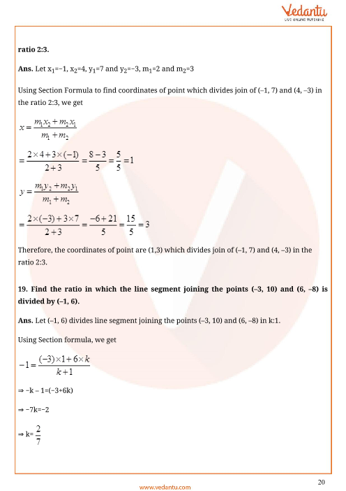 Important Questions of CBSE class 10 Mathematics