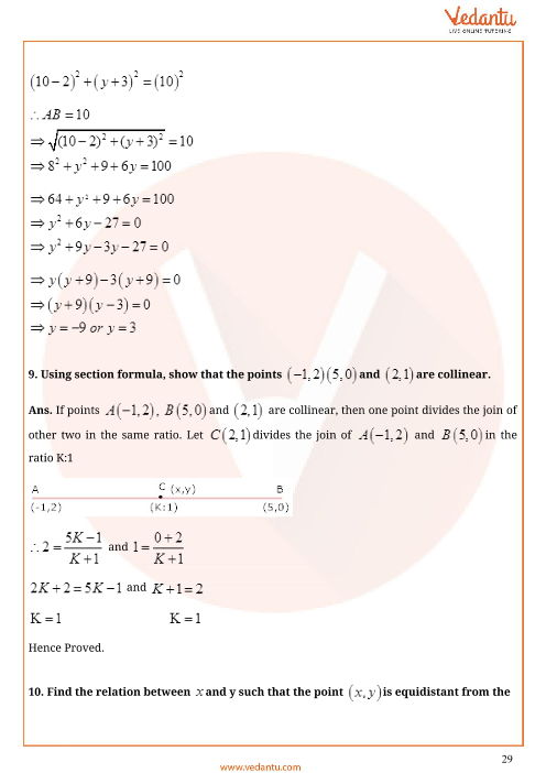 Important Questions of CBSE class 10 Mathematics