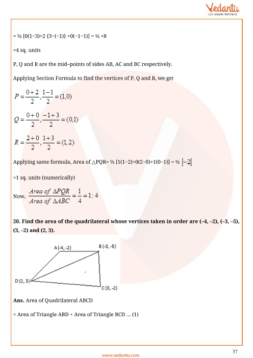 Important Questions of CBSE class 10 Mathematics