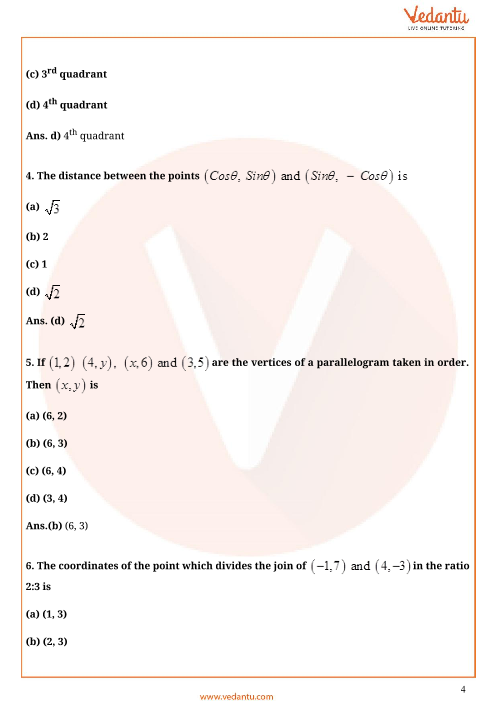 Important Questions of CBSE class 10 Mathematics