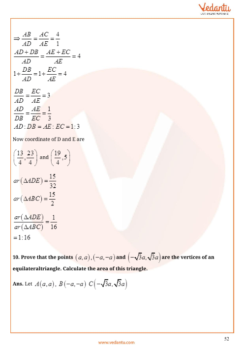 Important Questions of CBSE class 10 Mathematics