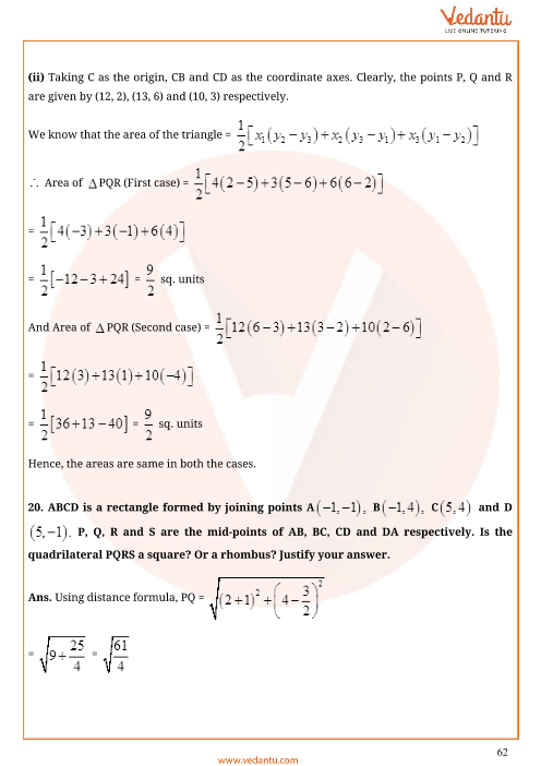 Important Questions of CBSE class 10 Mathematics