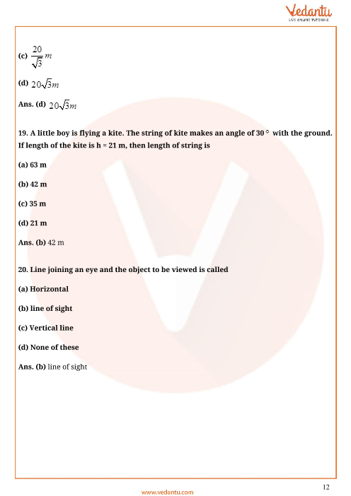 Important Questions of CBSE class 10 Mathematics