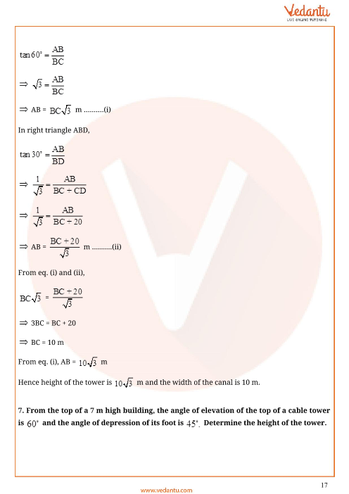 Important Questions of CBSE class 10 Mathematics