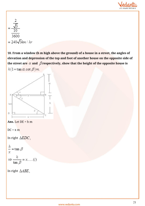 Important Questions of CBSE class 10 Mathematics