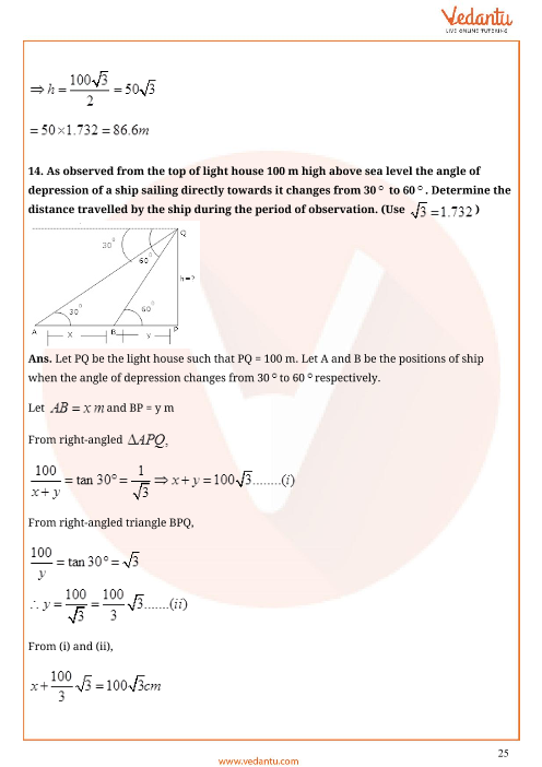 Important Questions of CBSE class 10 Mathematics