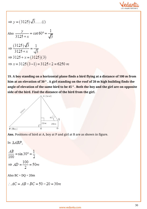 Important Questions of CBSE class 10 Mathematics