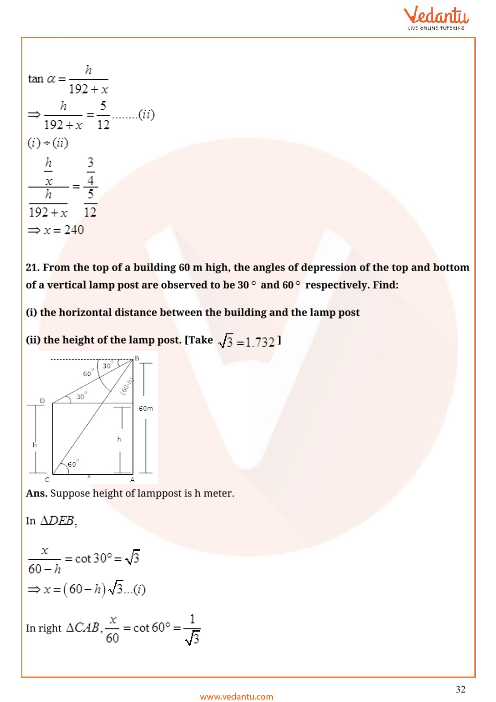 Important Questions of CBSE class 10 Mathematics