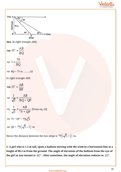 Important Questions of CBSE class 10 Mathematics