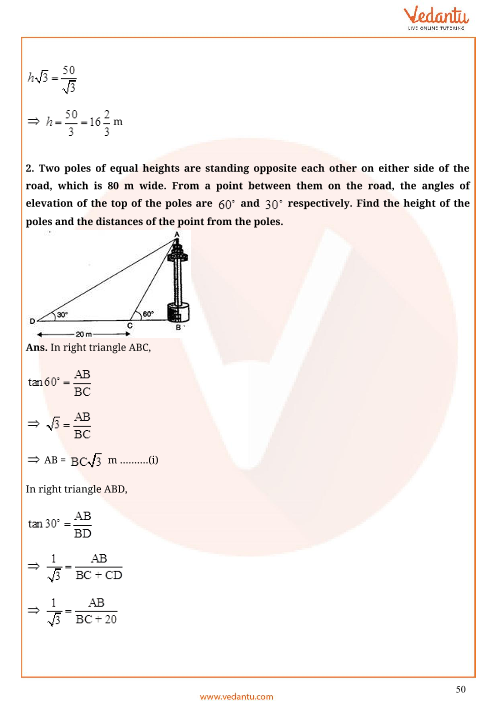 Important Questions of CBSE class 10 Mathematics