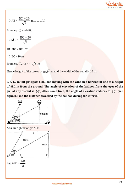 Important Questions of CBSE class 10 Mathematics