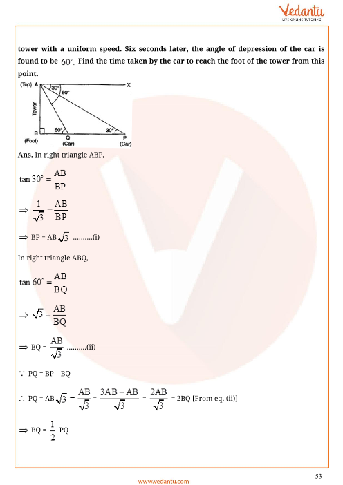 Important Questions of CBSE class 10 Mathematics