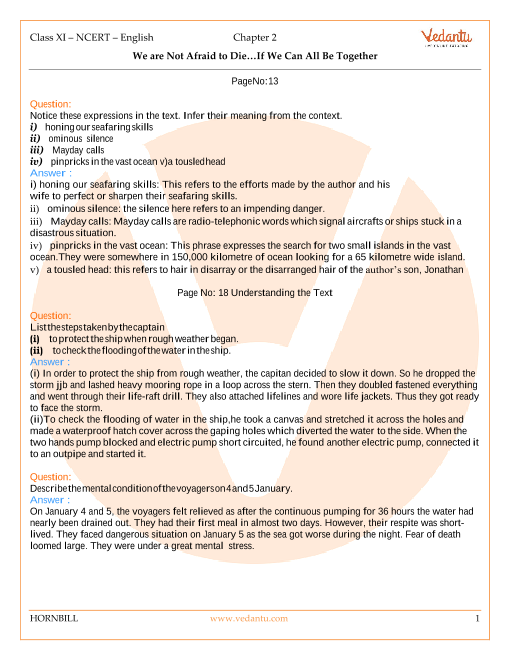 ncert-solutions-for-class-11-english-hornbill-chapter-3-poem-the