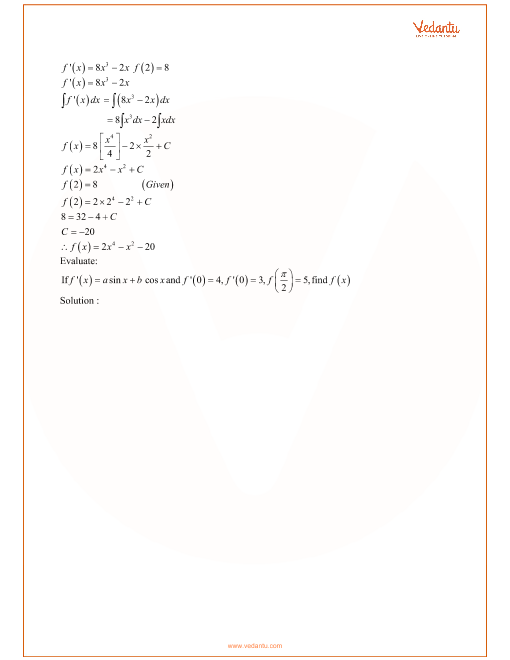 RD Sharma Solutions for Class 12 Maths Exercise 19.1 Chapter 19 Indefinite  Integrals - Access Free PDF