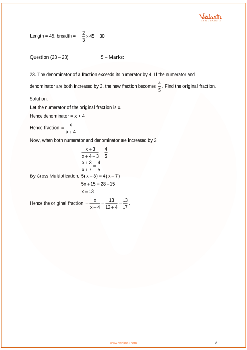 Linear Equations In One Variable Class 8 Extra Questions - Tessshebaylo