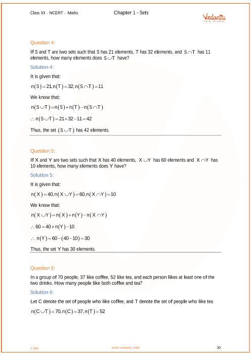 Ncert Solutions For Class 11 Maths Chapter 1 Sets Ex 1 2 Exercise 1 2