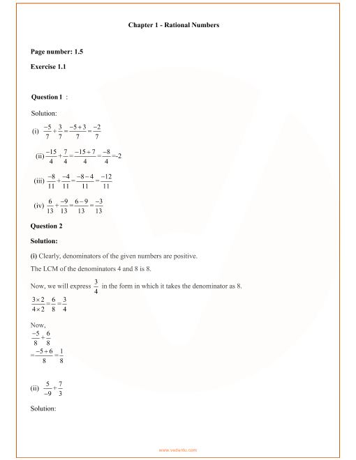 rd sharma class 8 solutions chapter 1 rational numbers ex 13