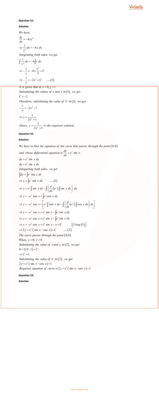 Sharma 22 RD Chapter 12 Solutions ... Differential Class -