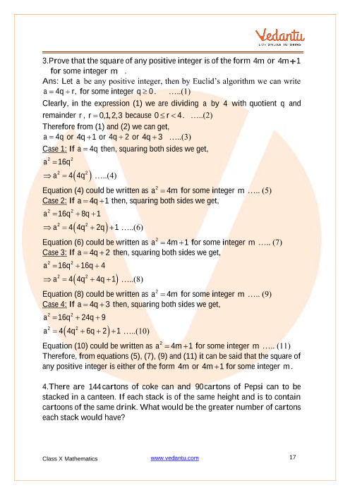 Important Questions of CBSE class 10 Mathematics