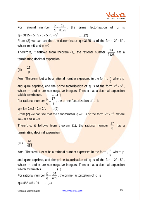 Important Questions of CBSE class 10 Mathematics