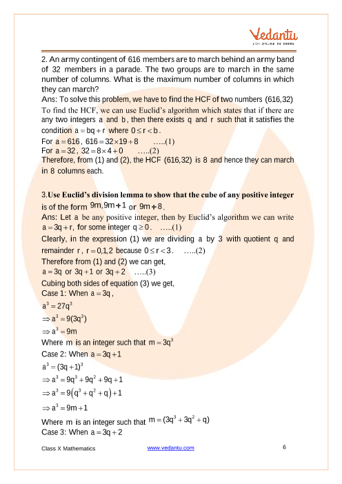 Important Questions of CBSE class 10 Mathematics