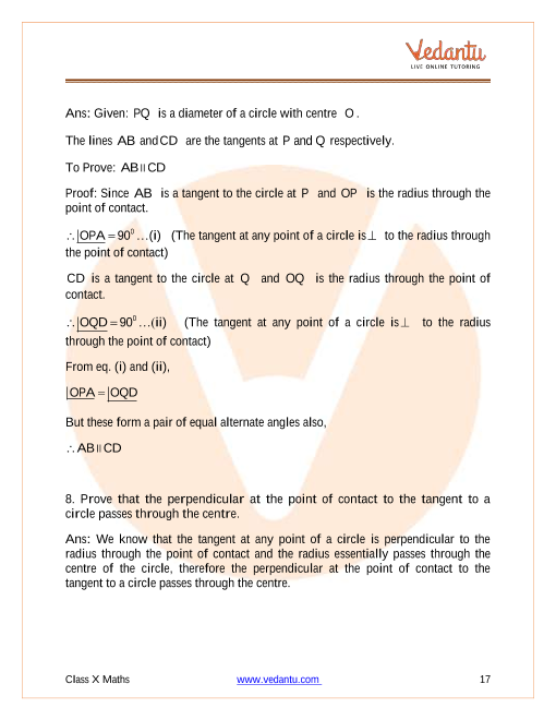 Important Questions of CBSE class 10 Mathematics