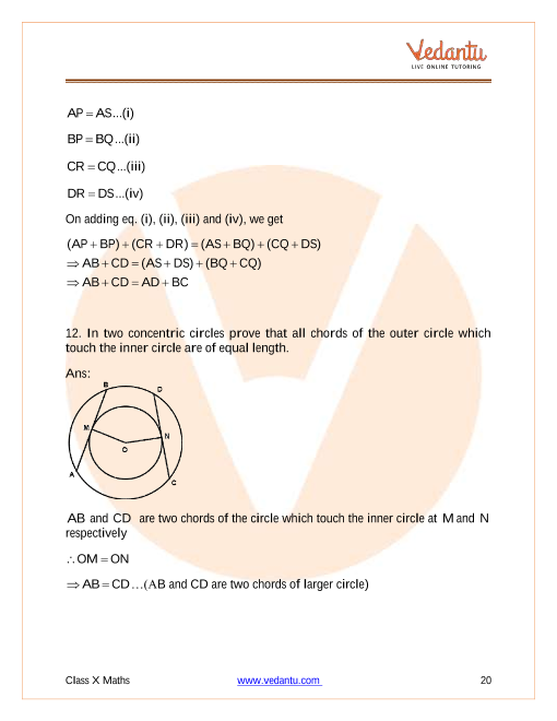 Important Questions of CBSE class 10 Mathematics