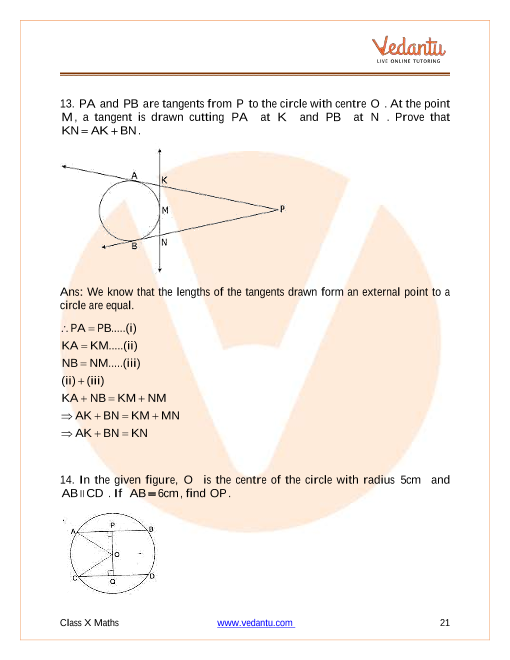 Important Questions of CBSE class 10 Mathematics