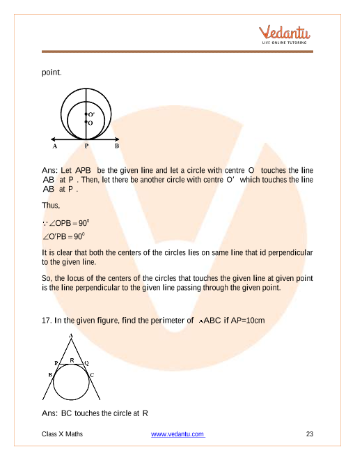 Important Questions of CBSE class 10 Mathematics