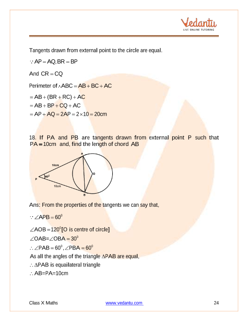 Important Questions of CBSE class 10 Mathematics